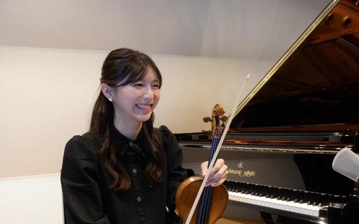 ヴァイオリニスト 谷本沙綾の写真