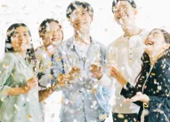 会社の周年イベント実施の様子