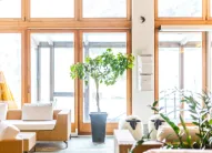 ホテルのラウンジ