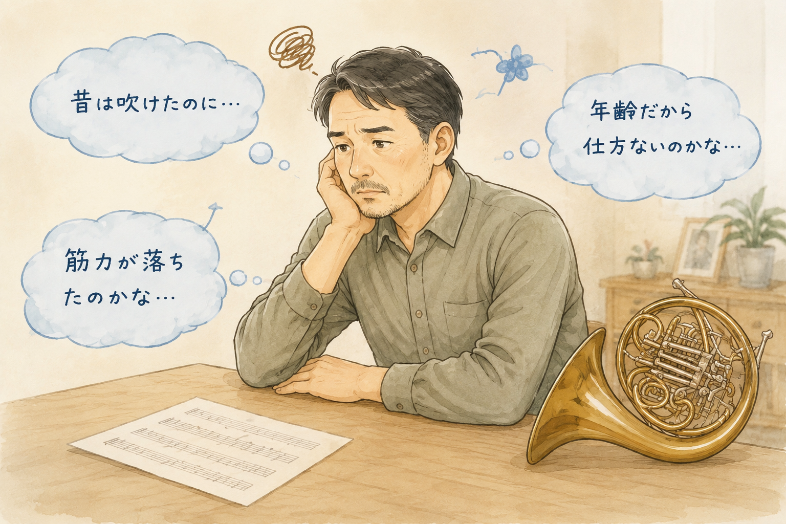 年齢を重ねると、管楽器は吹けなくなるって本当？——レッスンをしていて感じること