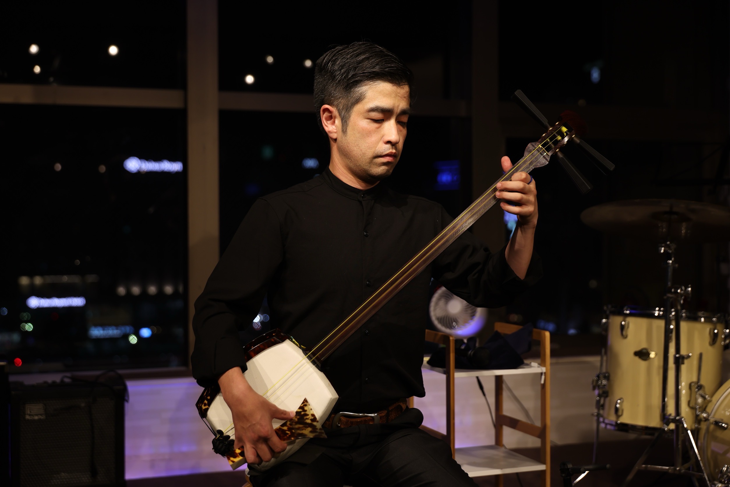 三味線　中田　誠さん
